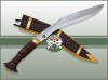 Нож 10» Chainpure Carving Dragon Кукри.