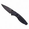 AE-02 Полуавтоматический нож с фиксатором (Black TiNi Blade) 8.9 см.