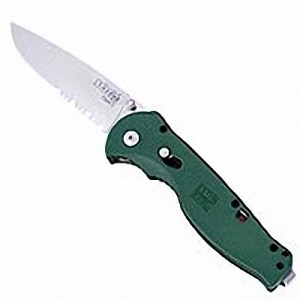 GFSA-98 Складной полуавтоматический нож Green Handle 8.83 см.. Кликните для просмотра в большом размере.