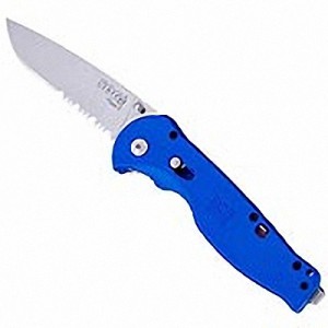 BFSA-98 Складной полуавтоматический нож Blue Handle 8.83 см.. Кликните для просмотра в большом размере.