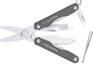 Мультиинструмент Leatherman Squirt S4 серый 10 функций (В подарочной упаковке).. Кликните для просмотра в большом размере.