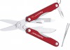 Мультиинструмент Leatherman Squirt S4 красный 10 функций (В подарочной упаковке).