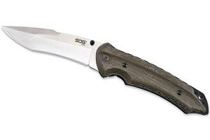 Купить нож SOG, модель KU-1011 Kiku Folder недорого с доставкой