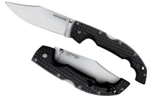 Купить нож Cold Steel модель 29AXC Voyager Clip 5 Plain Edge недорого