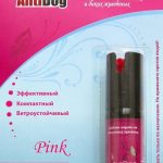 Газовый баллончик AntiDog «Pink», 25