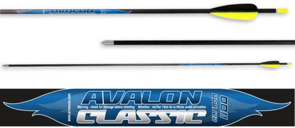 Стрела лучная карбоновая 32 Avalon Carbon Classic 4.2 1100