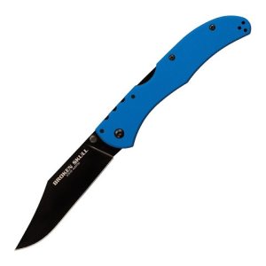 Купить нож Cold Steel модель 54SBLU Broken Skull 4 Blue недорого